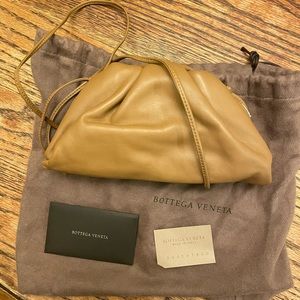 Bottega Veneta Mini Pouch Camel
